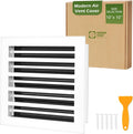 Modern Air Vent Cover 10x10 Decorative Aluminum Diffuser - Quiet