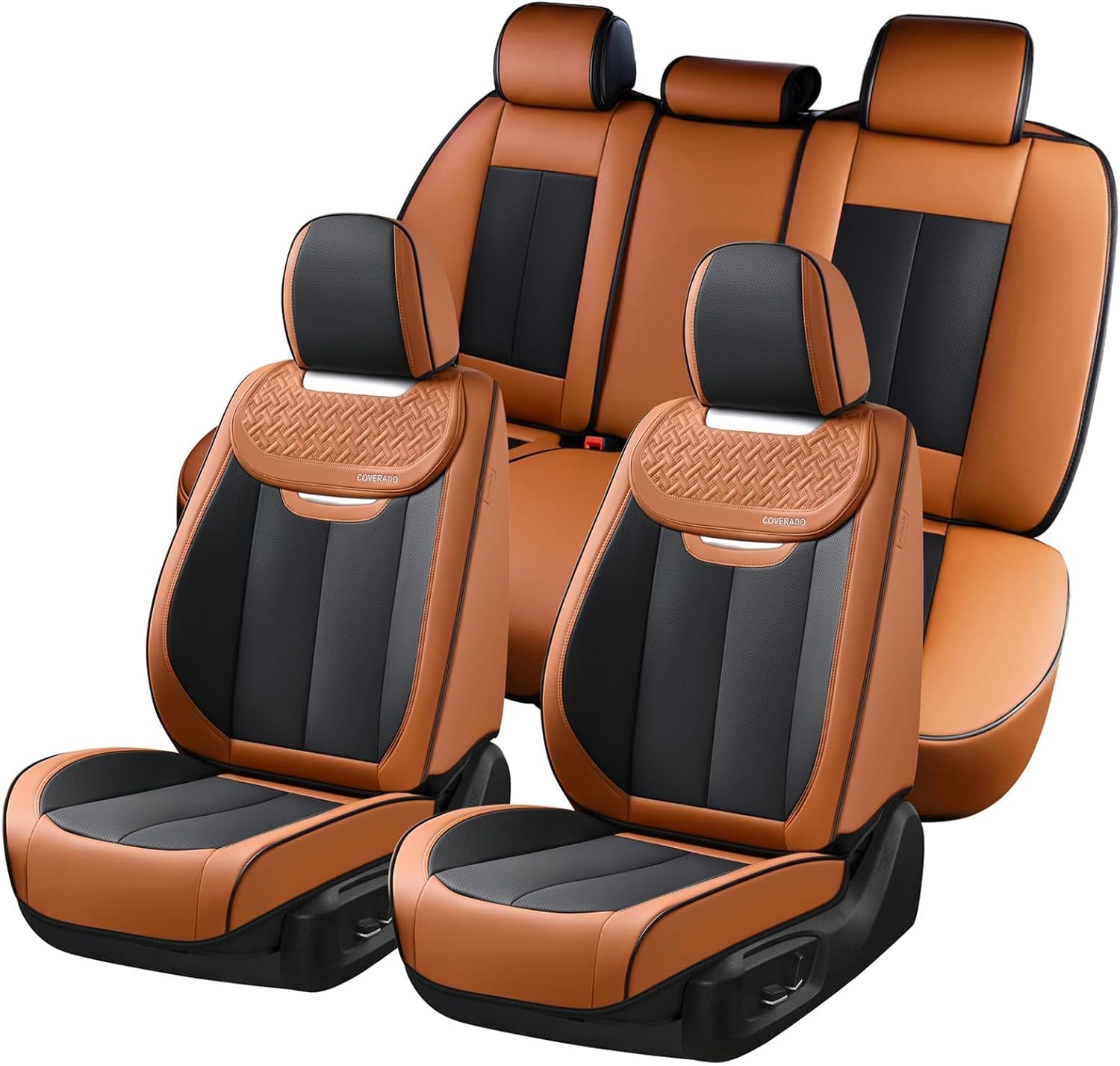 Coverado Car Seat Covers Full Set for Ultimate Comfort and Style