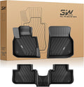 3W Floor Mats BMW X5 2019-2026 TPE Custom Fit Full Set - All Weather