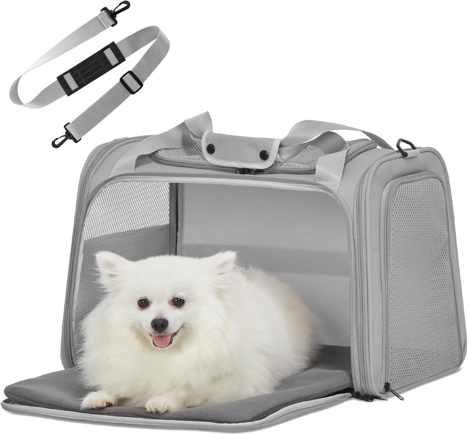 PETSFIT Dog Carrier for Medium Dogs and Cats up to 25Lbs
