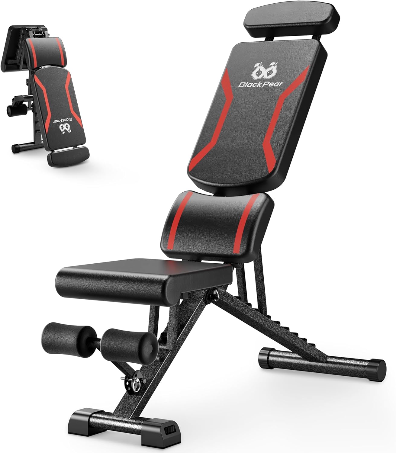 Adjustable Weight Bench for Home Gym - Foldable Workout Bench