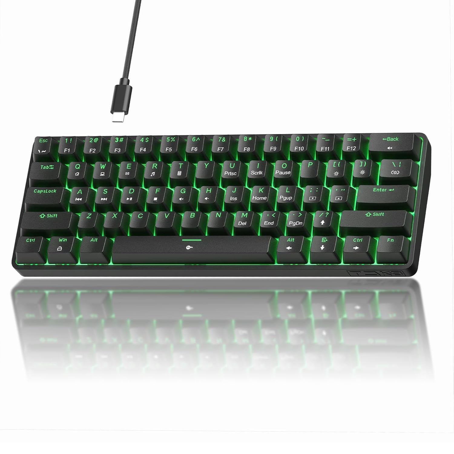 TMKB T61SE Mechanical Gaming Keyboard: High-Performance Clicky Keys!