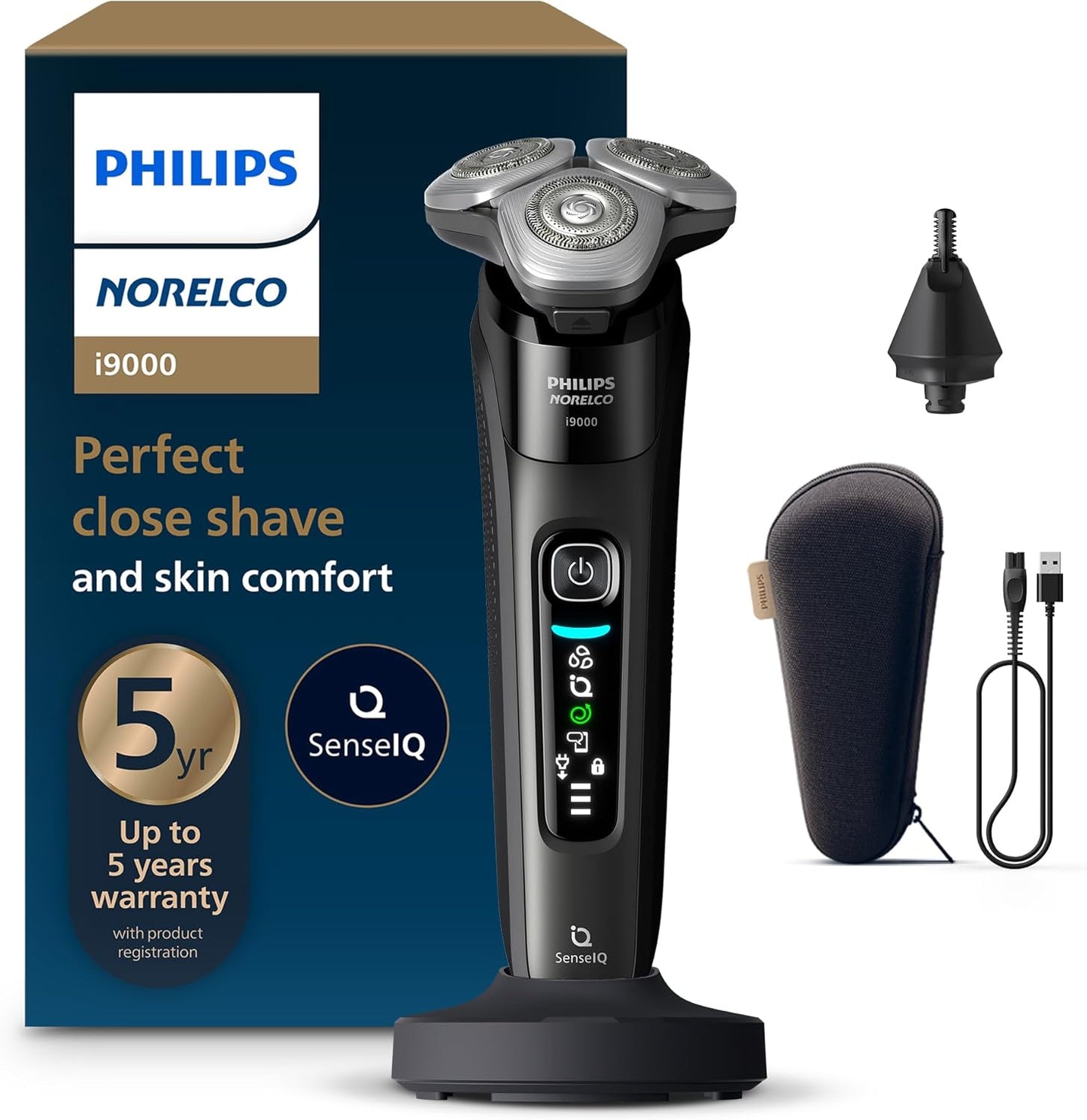 Philips Norelco Shaver i9000: Ultimate Wet & Dry Electric Shaver