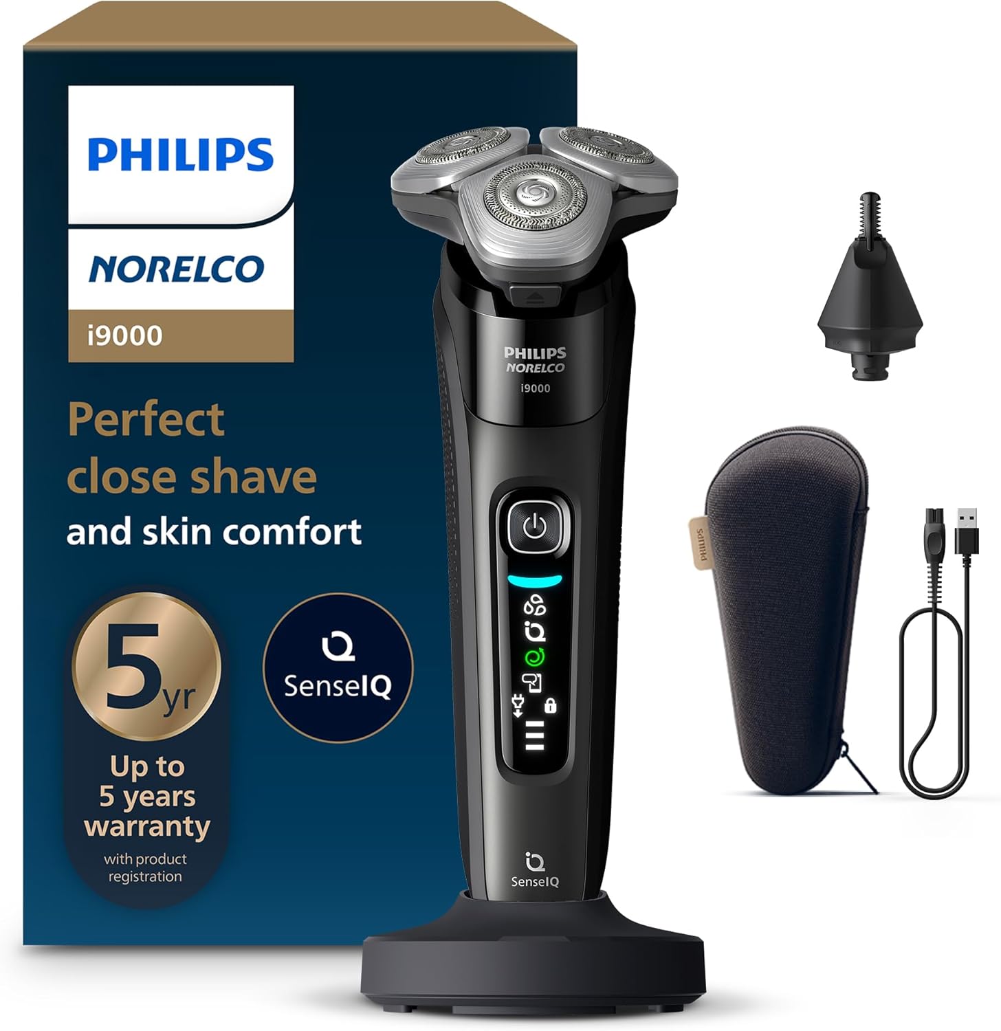 Philips Norelco Shaver i9000: Ultimate Wet & Dry Electric Shaver