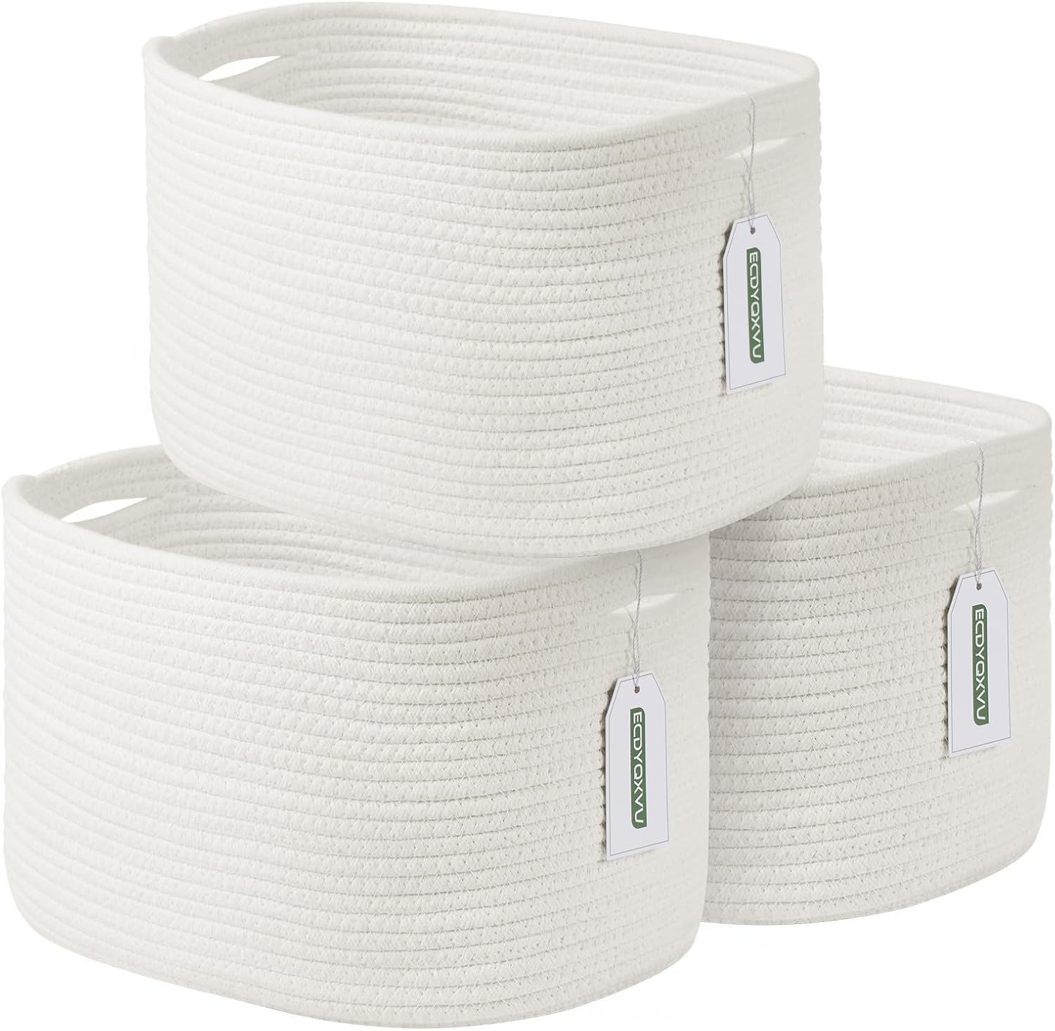 Cotton Rope Storage Basket for Stylish Home Organization