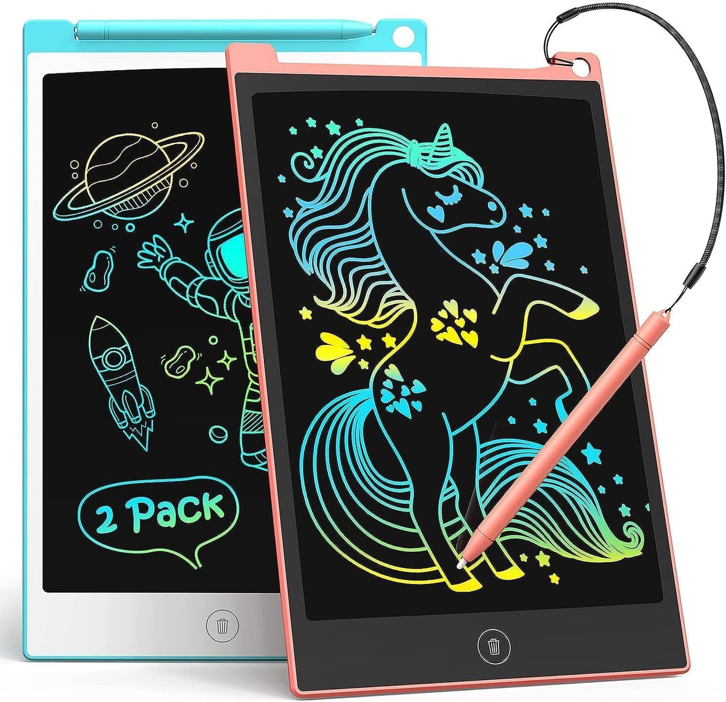 Colorful 8.5 LCD Writing Tablet for Kids by TECJOE