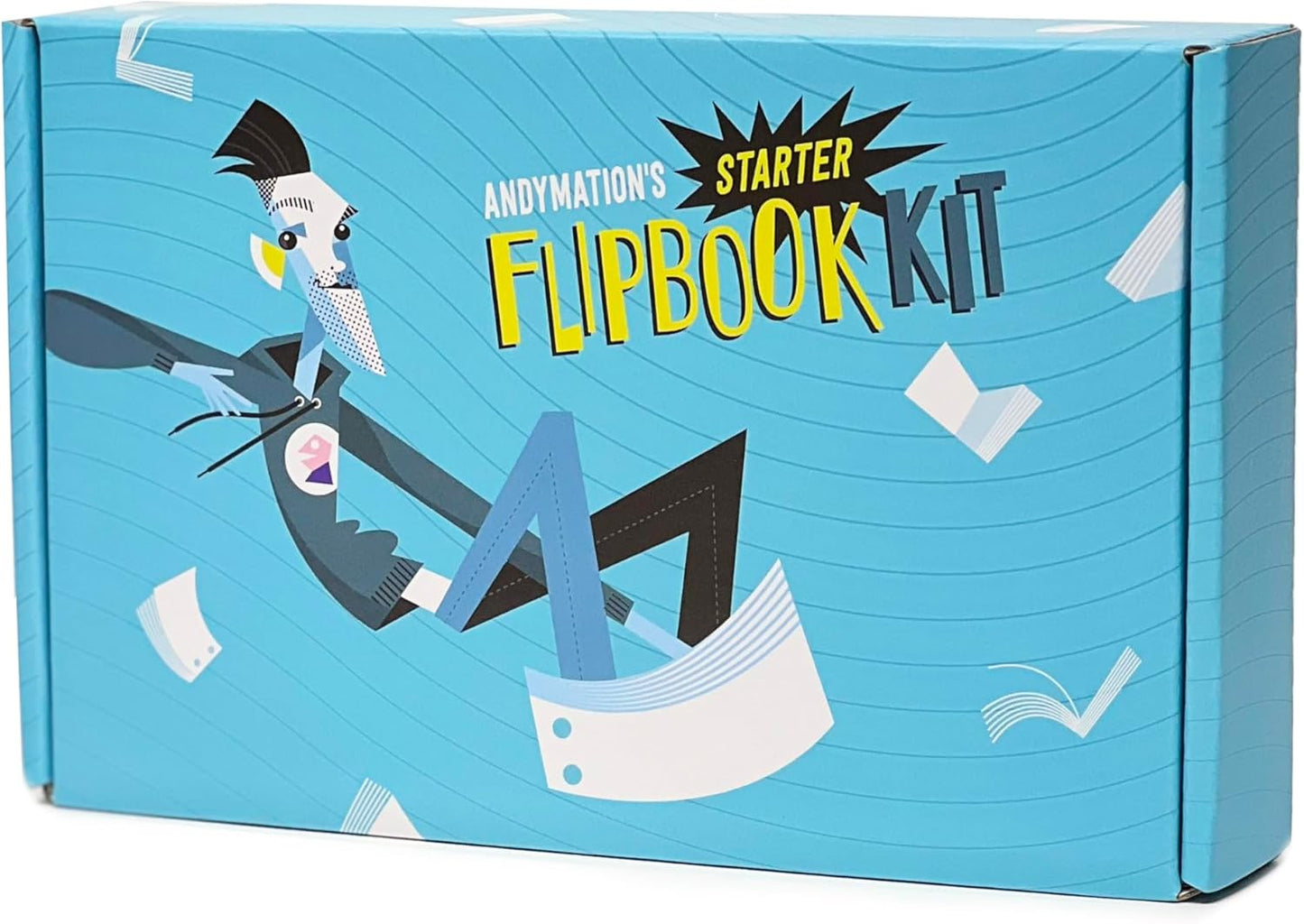 Official Andymation Flipbook Starter Kit for Kids & Adults