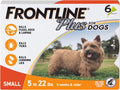Frontline Plus Flea and Tick Treatment for Small Dogs up to 22 lbs