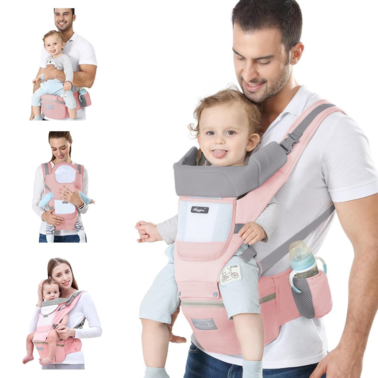 Versatile Baby Carrier for All Ages - Ocanoiy
