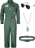 TOKYO REVENGERS Men Fighter Pilot Jumpsuit Air Force Outfit - Cosplay