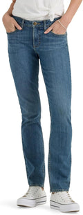 Lee Womens Legendary Mid Rise Straight Leg Jean for Women - Timeless