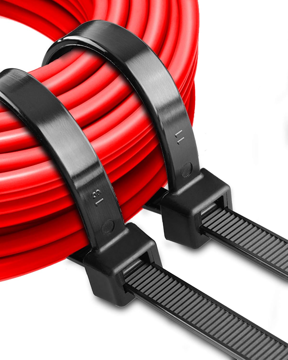 UV Resistant Heavy Duty Zip Ties - 11 Inch, 50 pcs