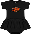 Creative Knitwear College Baby Picot Bodysuit Dress - Team Logo Only