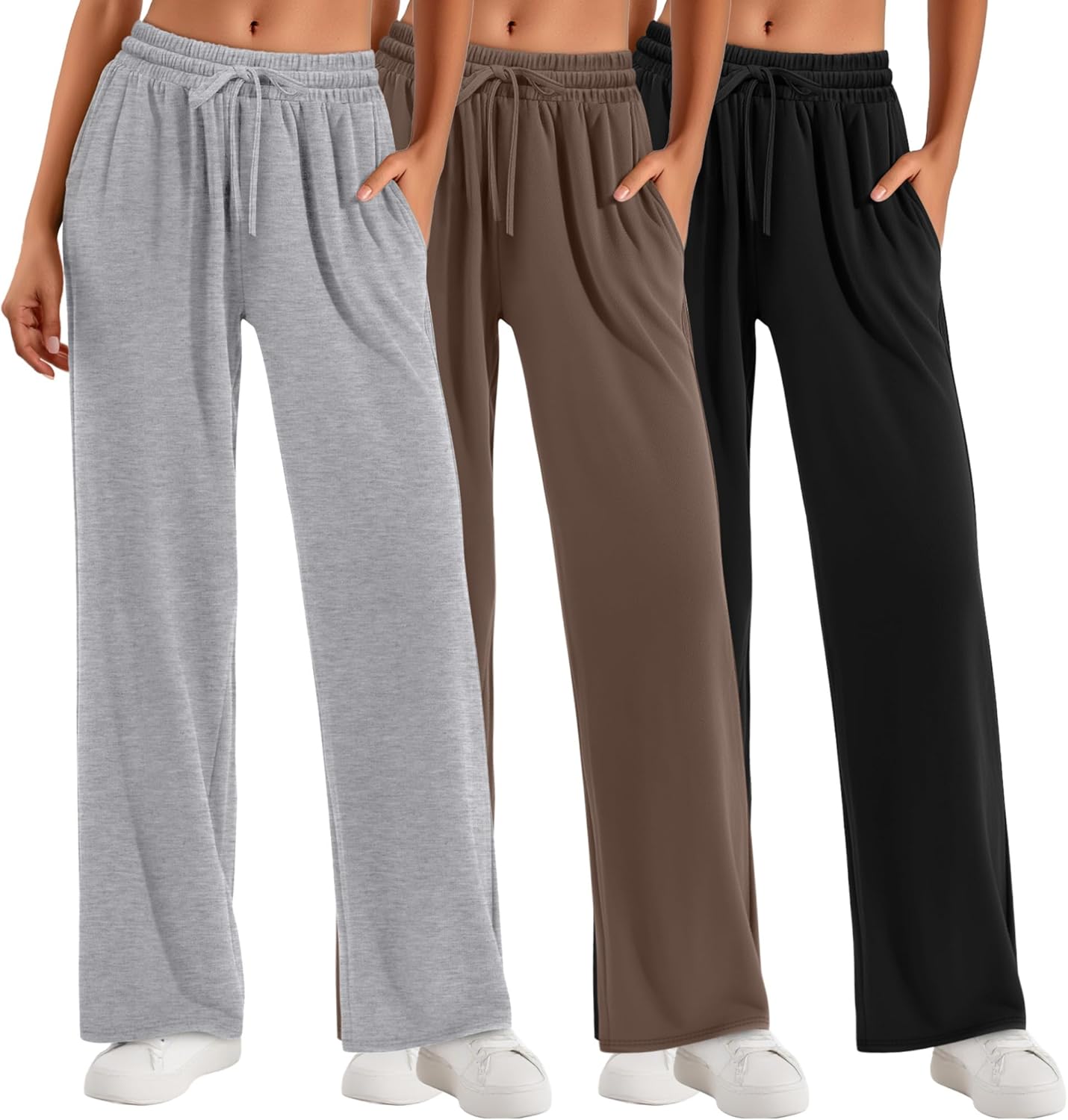 Neer Women's Baggy Sweatpants with Pockets for Cozy Comfort