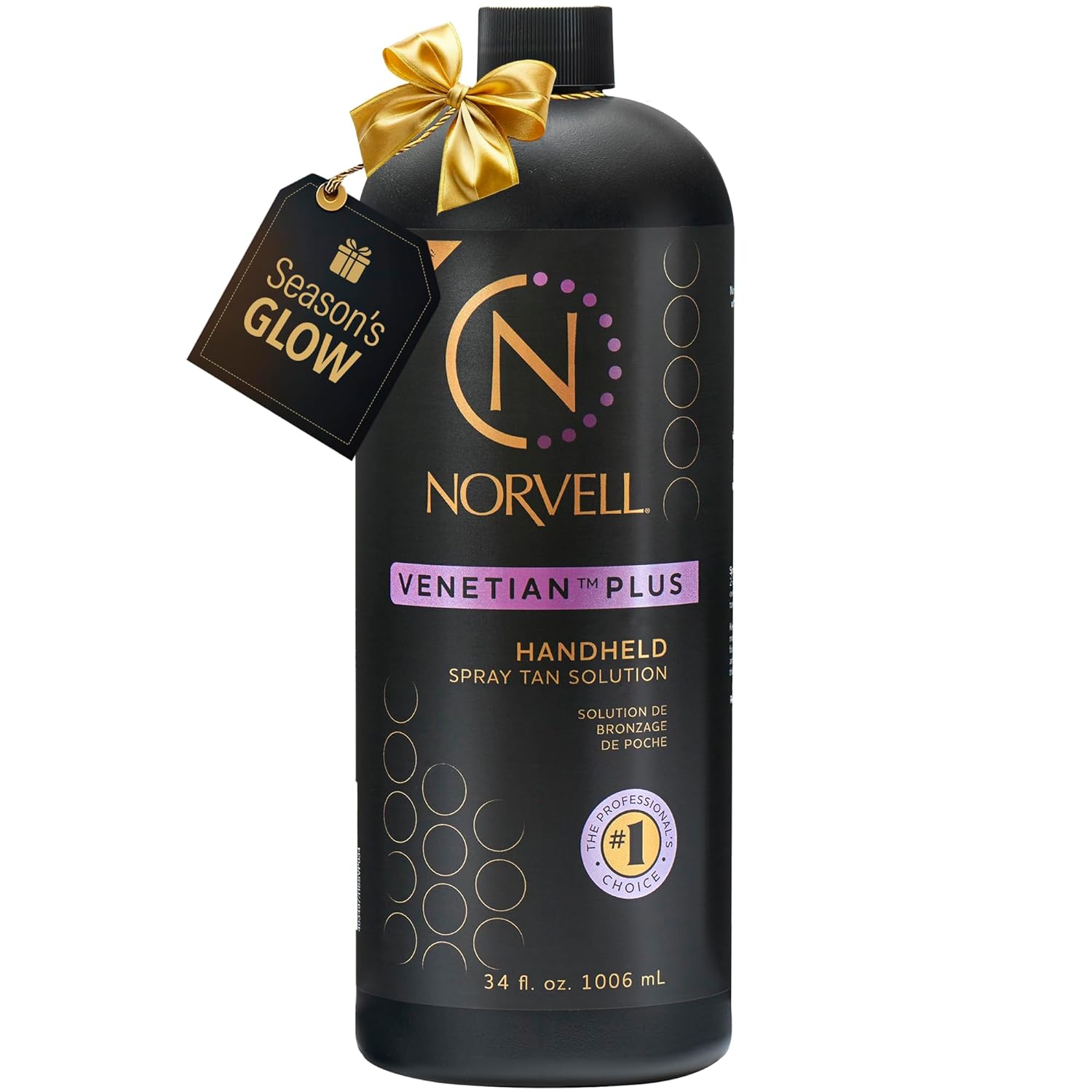 Norvell Premium Spray Tan Solution for Deep Natural Bronze Glow