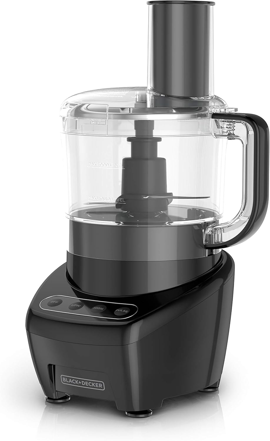 BLACK+DECKER 8-Cup Food Processor, 450W Power