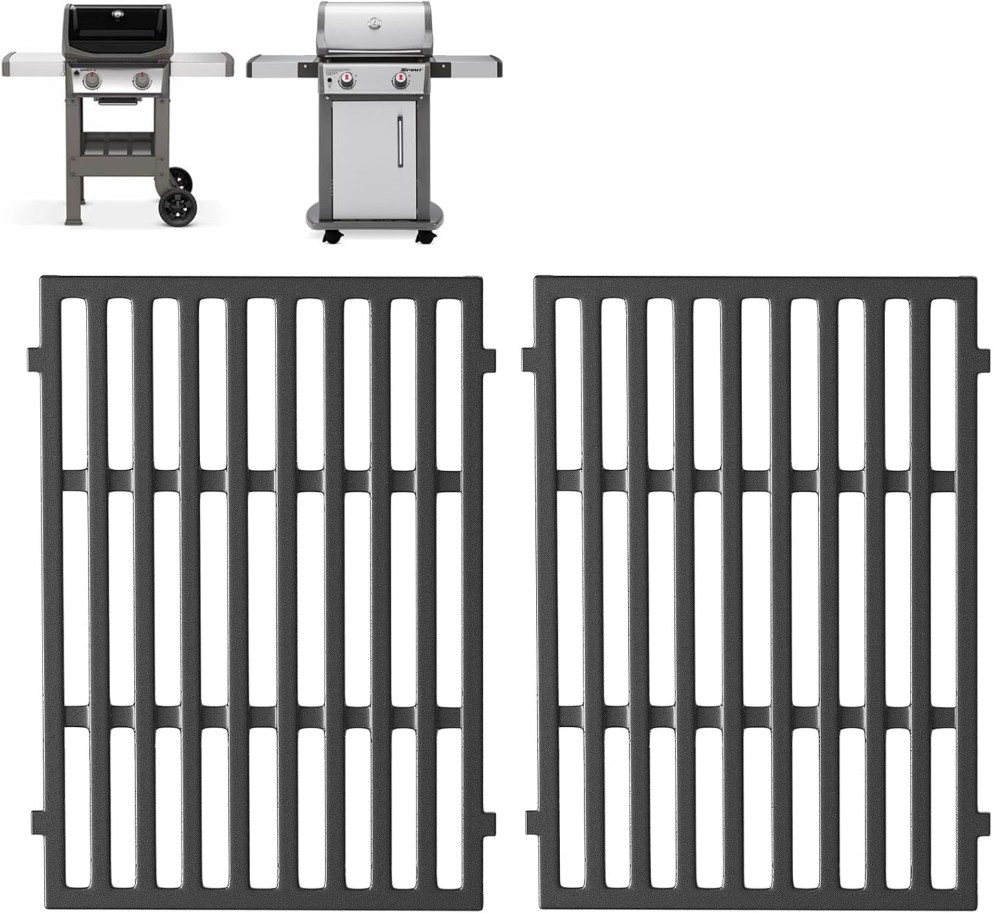 7637 Grill Grates for Weber Spirit II 200 Series Grills Parts