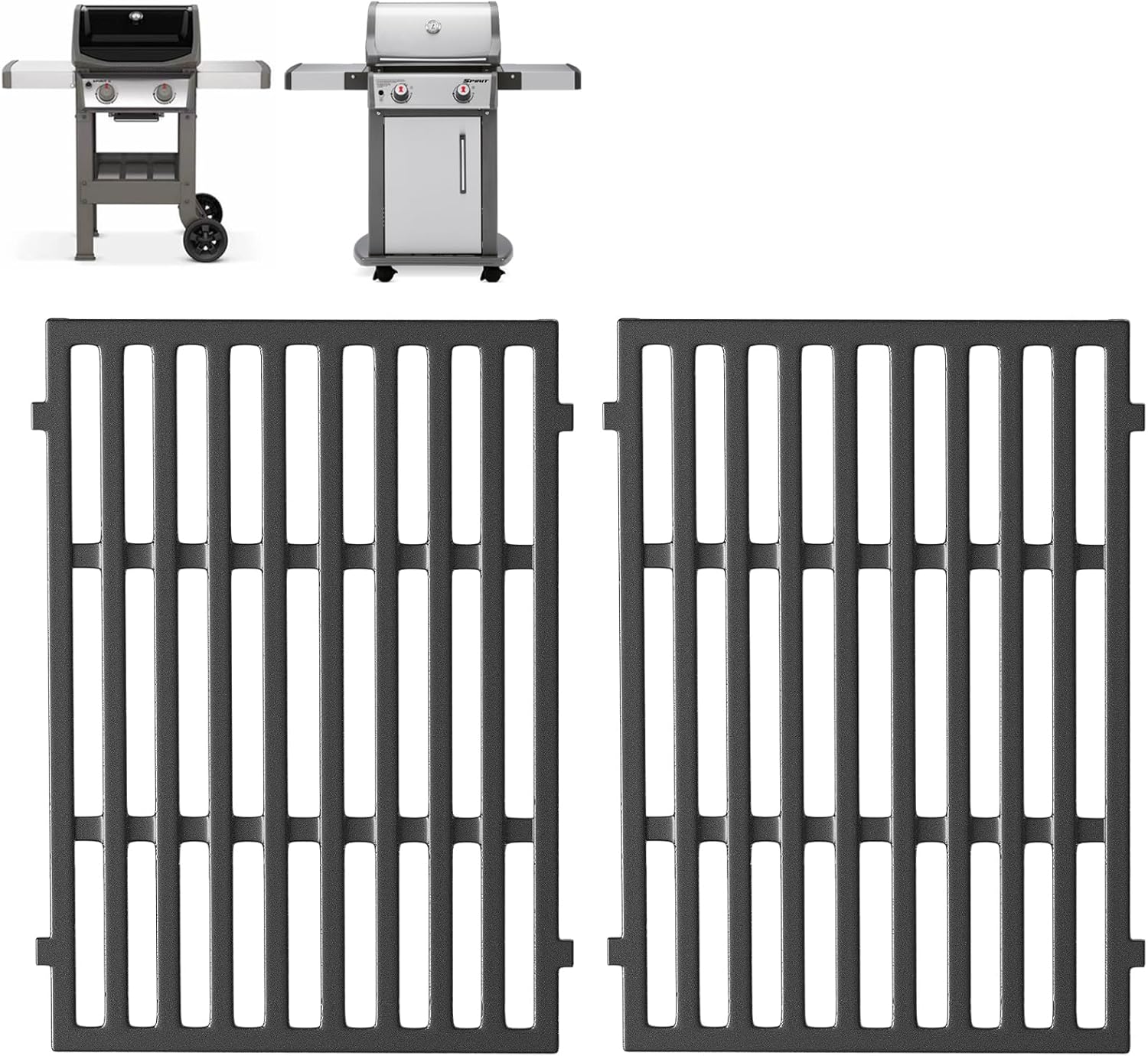 7637 Grill Grates for Weber Spirit II 200 Series Grills Parts