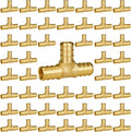 SUNGATOR 50-Pack 1/2 in Pex Tee Fittings - Reliable Bulk Set