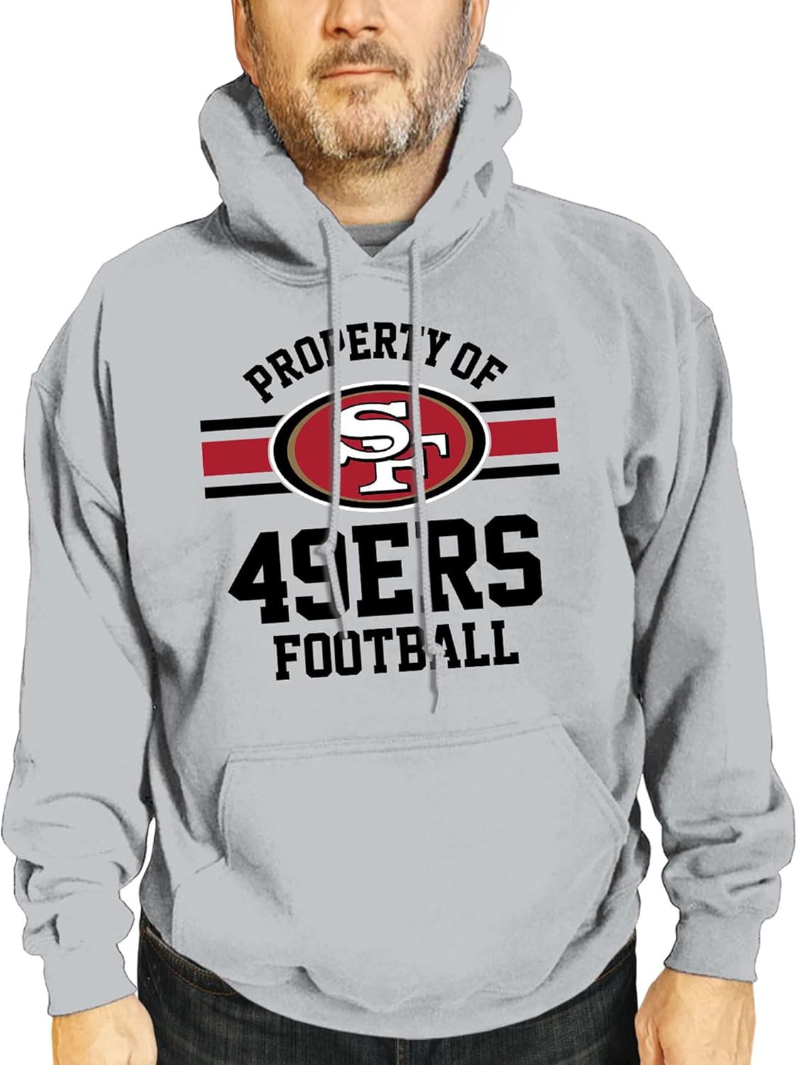NFL Adult Property Of Hooded Sweatshirt for 49ers Fans