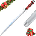 Huusk 12ft Knife Sharpener Rod - 3200 Grit Honing Steel for Lasting