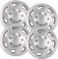 Premium Quality 16 Silver Hubcaps for Ford Van - Set of 4