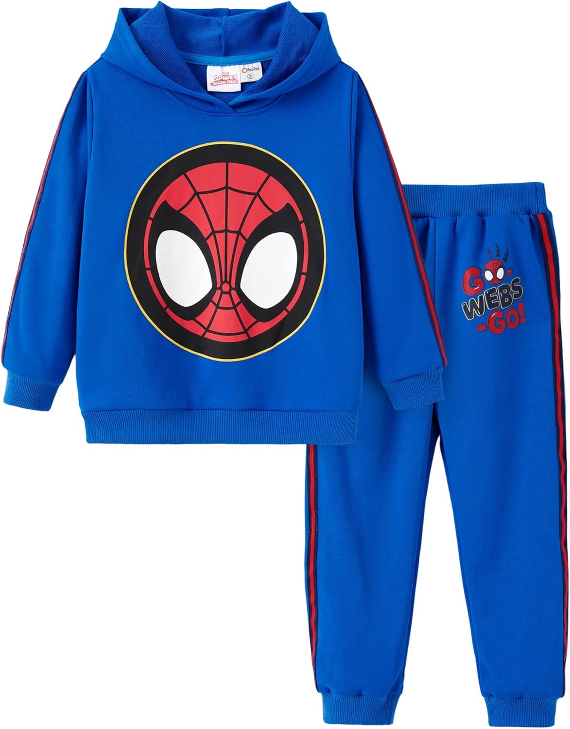 Marvel Spider-Man Pullover Hoodie & Jogger Pants Set for Boys