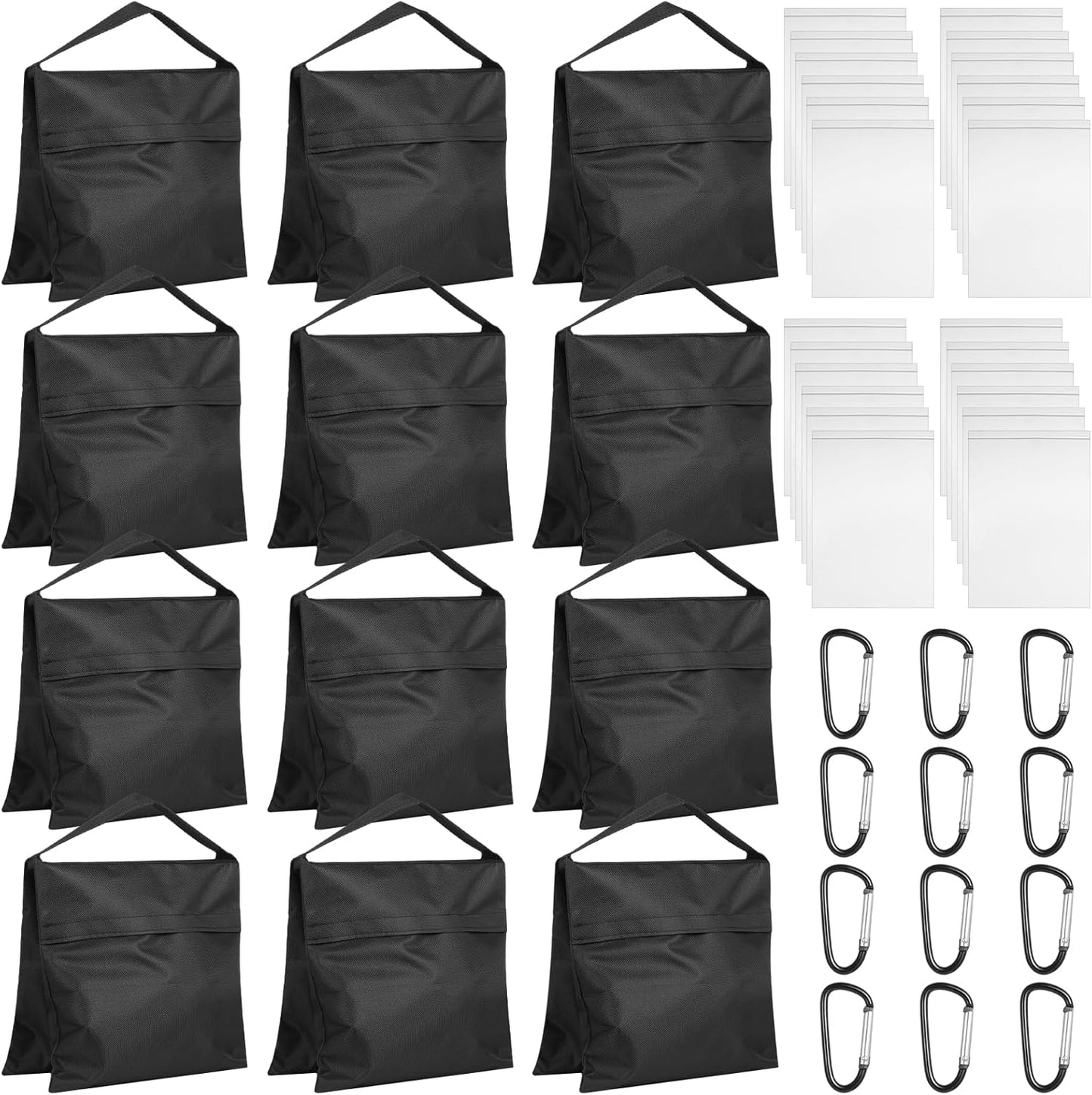 12 PCS Photography Weight Bags Set for Tripod and Studio Use