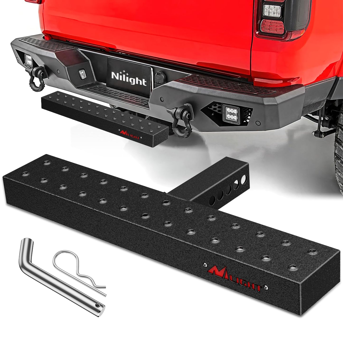 Nilight Hitch Step for 2 Inch Receiver - Durable & Safe