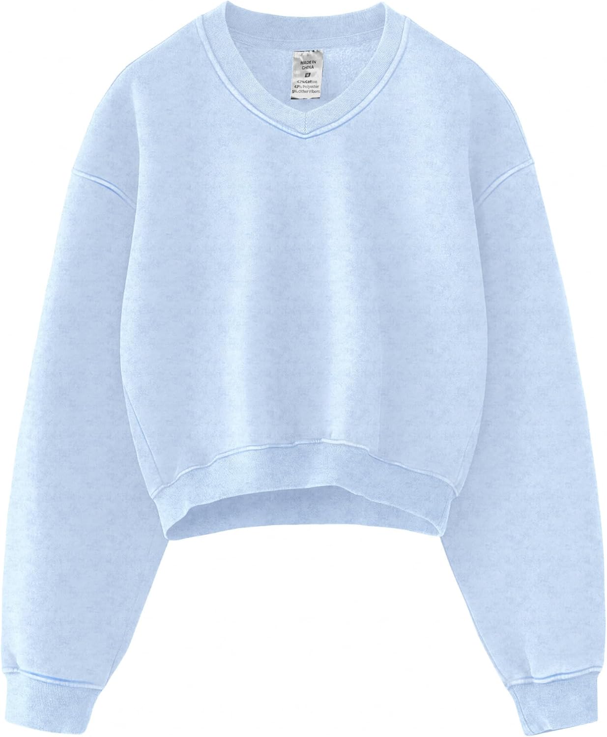 Hatant Sweatshirt for Women: Acid Wash Athletic Hoodie
