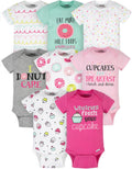 8-Pack Short Sleeve Onesies: Mix & Match Cuties!