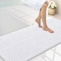 Smiry Luxury Chenille Bathroom Rug 59x24 - Extra Soft Absorbent Mat