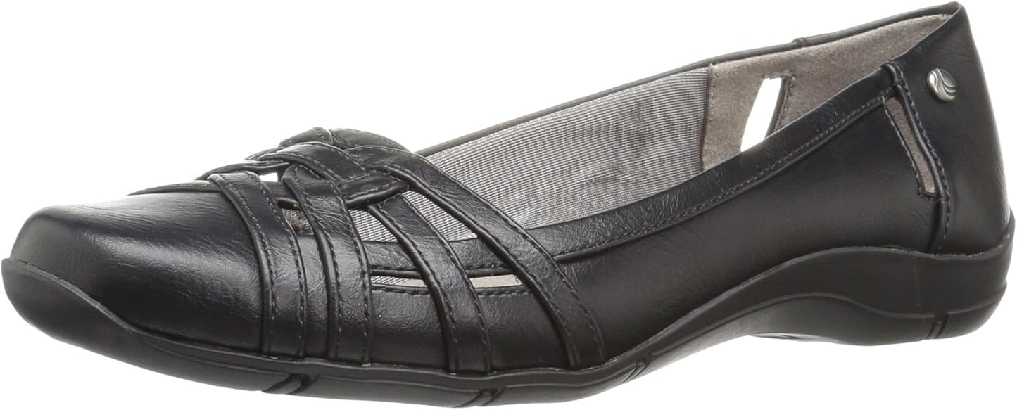 LifeStride Women's Diverse Ballerina Flat for All-Day Comfort