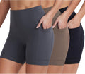 Biker Shorts for Women with Pockets 5 in and 8 in - Lightweight