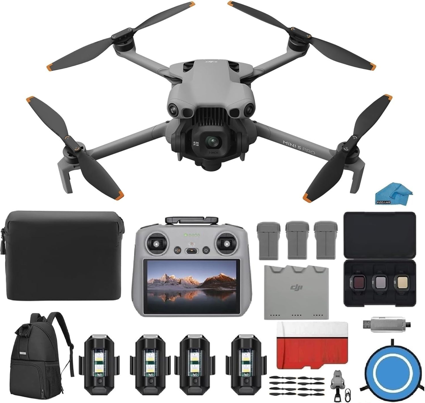 DJI Mini 5 Pro Fly More Combo PLUS: Ultimate Folding Drone