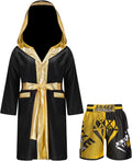 Kids Boxing Costume Robe and Shorts Set - Champion Look for Cosplay