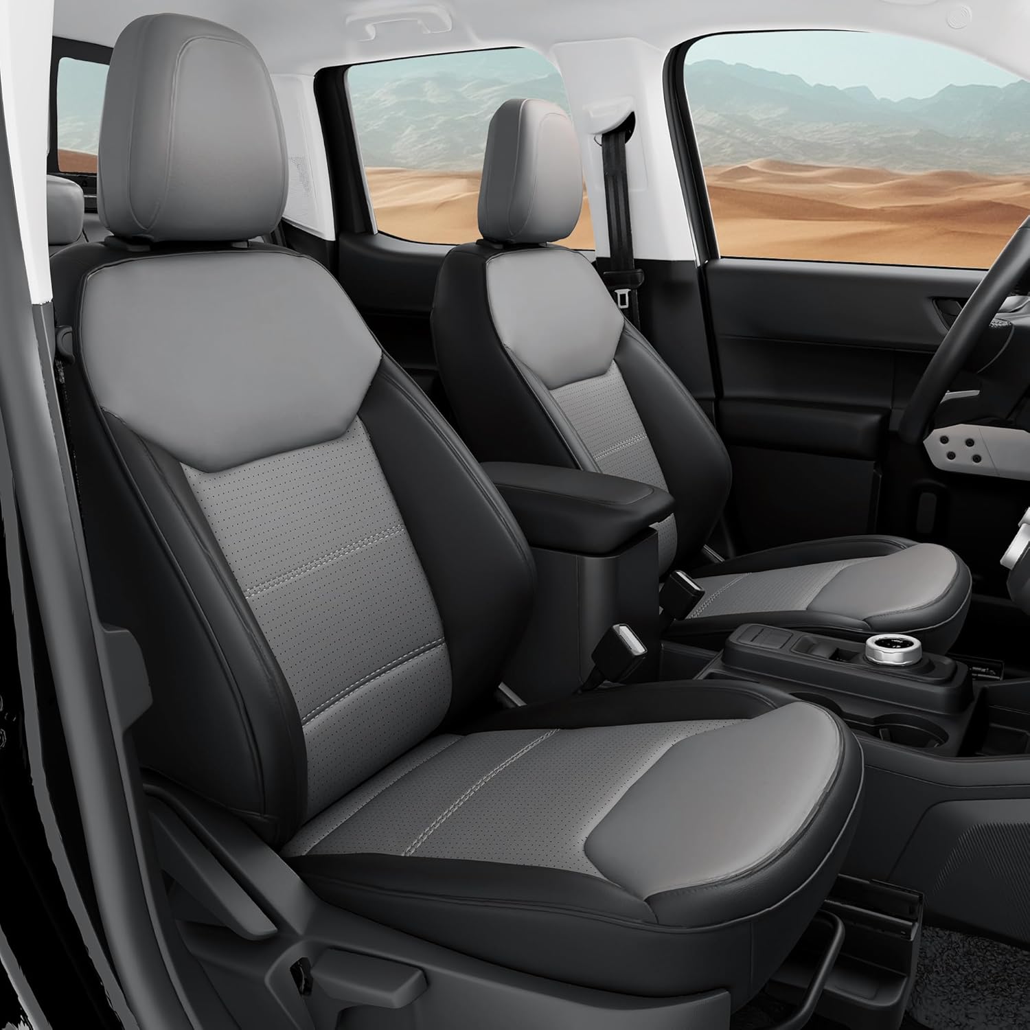 Custom Fit Luxury Leather Seat Covers for Ford Maverick 2022-2025