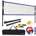 Outdoor Yard Sports Net Game Set for Volleyball and Badminton
