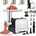 Electric Meat Grinder 2000W Max Sausage Stuffer Maker - Heavy Duty