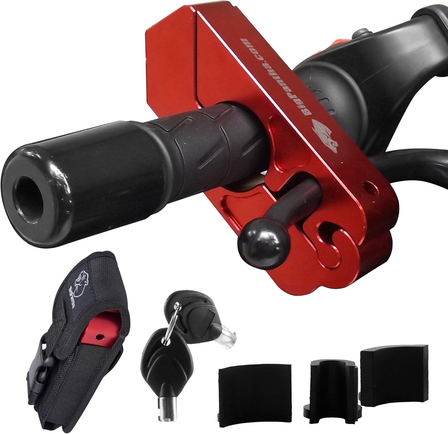 Motorcycle Grip Lock - Heavy Duty Anti Theft Security Device