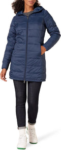 Lightweight Water-Resistant Packable Hooded Puffer Coat - Warm keep