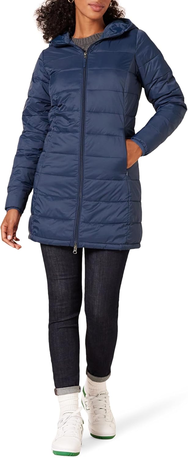 Lightweight Water-Resistant Packable Hooded Puffer Coat Review