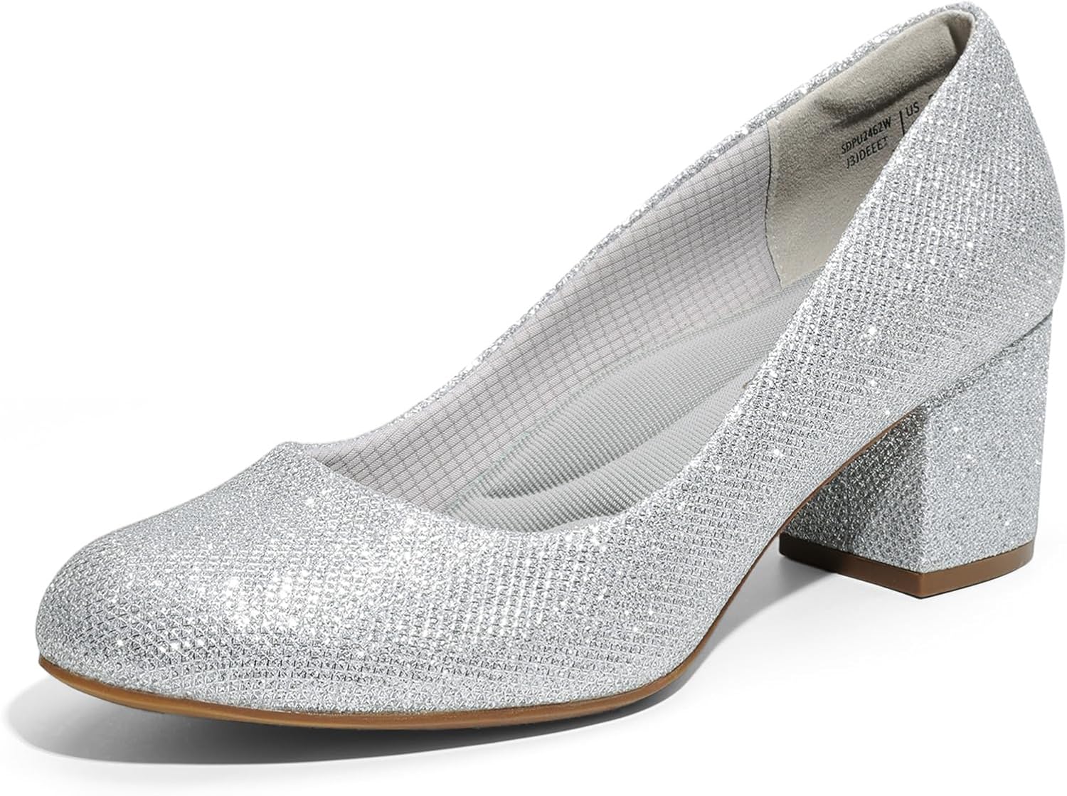 DREAM PAIRS Women's Pumps: Comfortable Low Chunky Block Heels