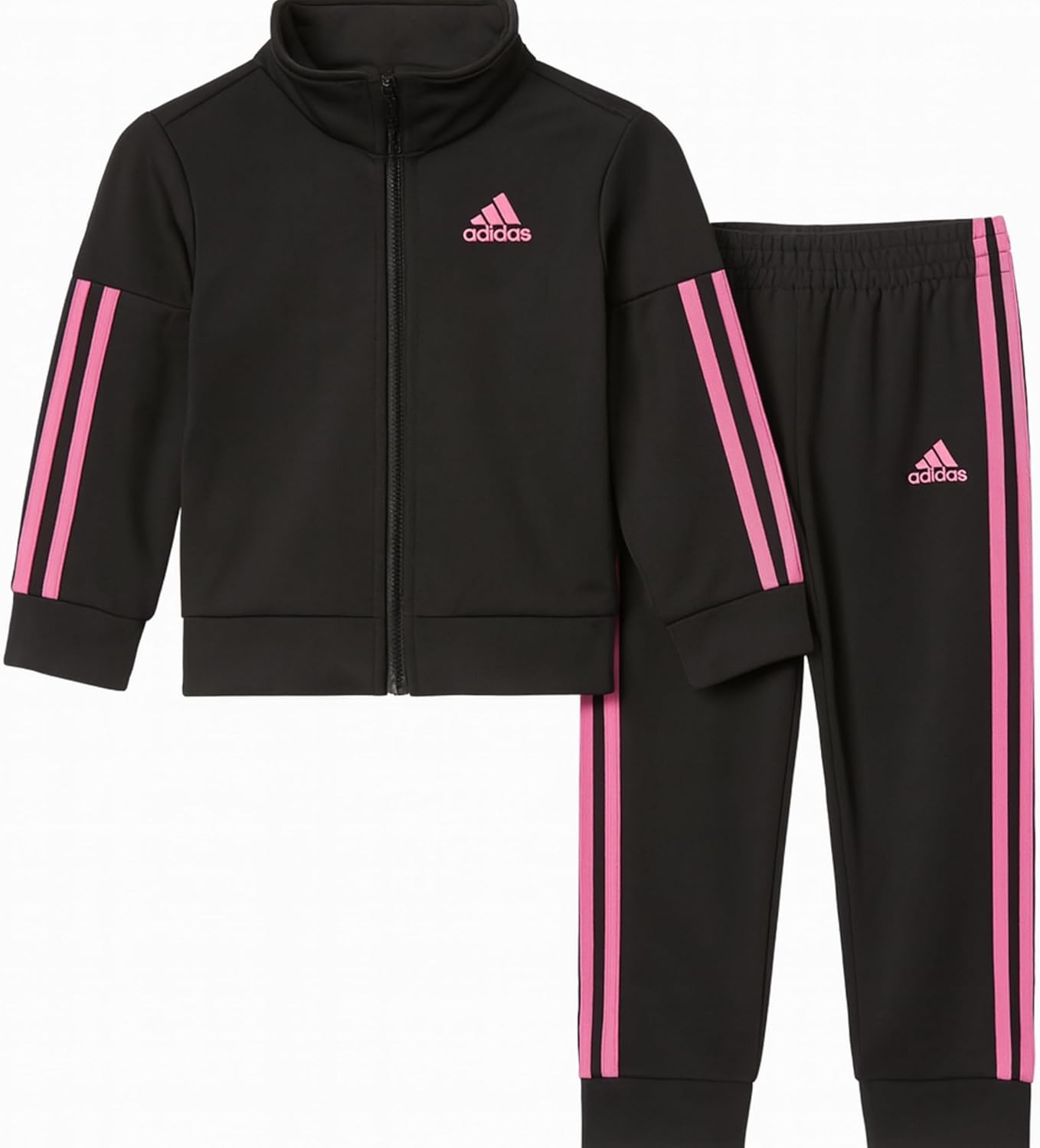 adidas Little Girl's Zip Front Classic Tricot Jacket Set Review