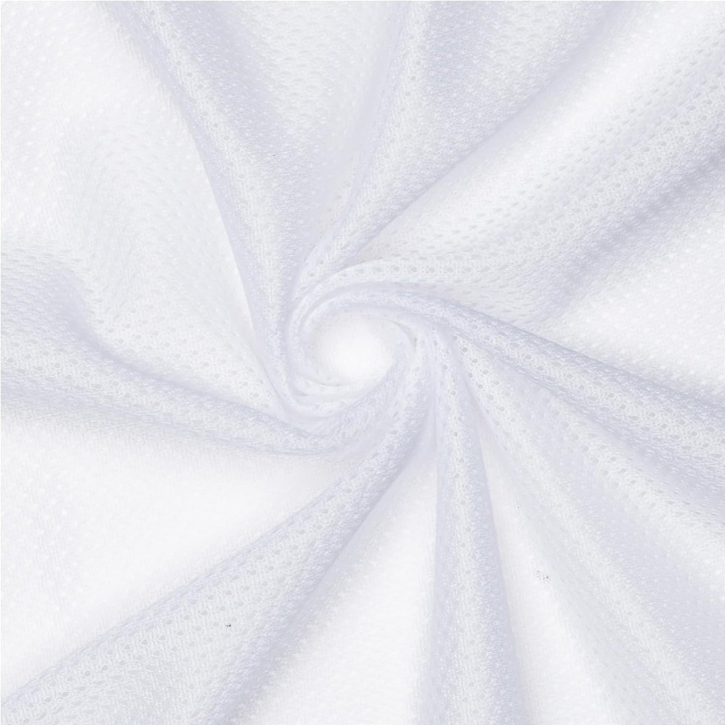 Pico Textiles 15 Yards Bolt White Polyester Micro Mesh Fabric