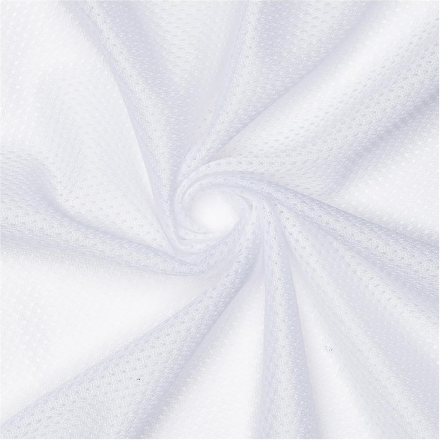 Pico Textiles 5 Yards Bolt White Polyester Micro Mesh Fabric