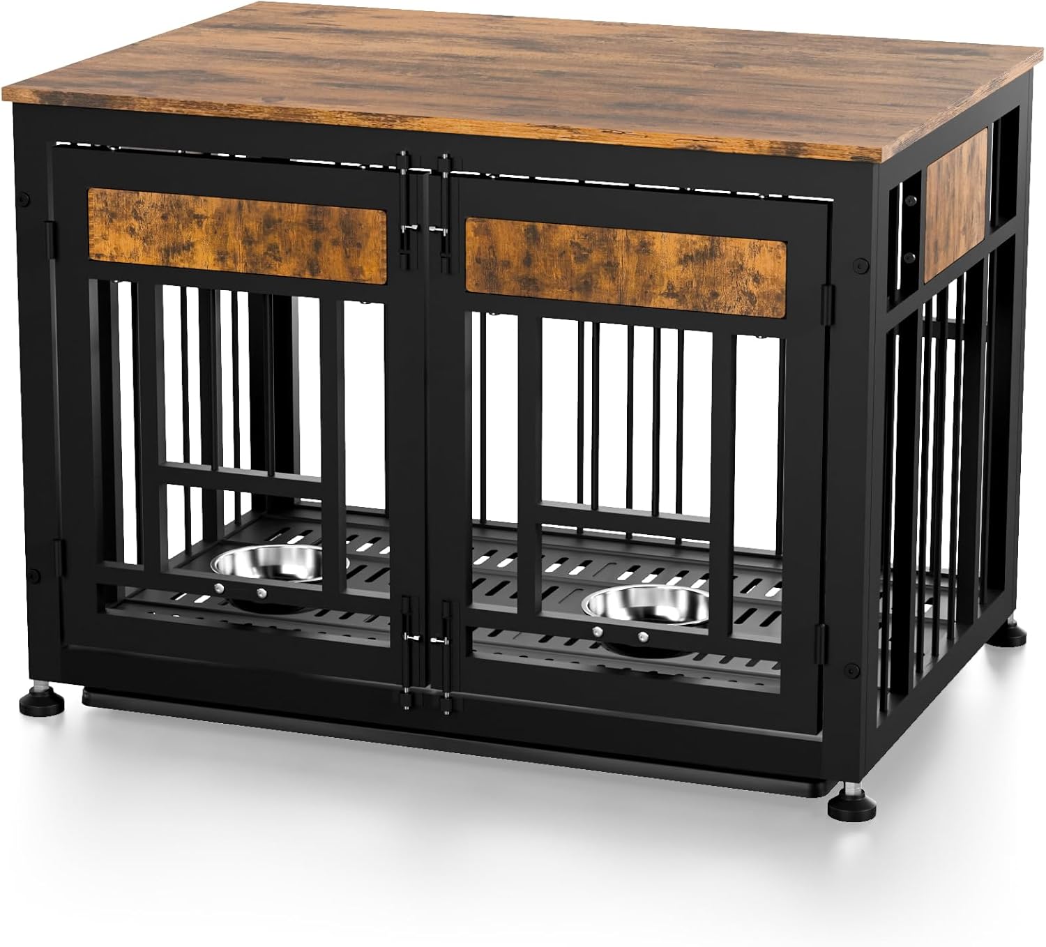 Dog Crate Furniture End Table 38 Inch Hidden Kennel Cabinet