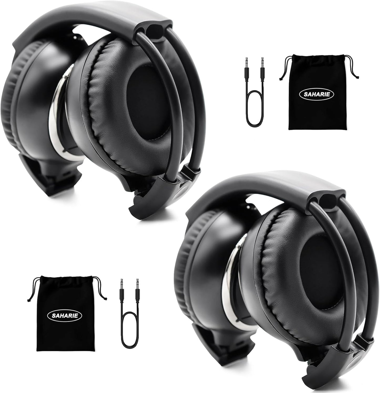 Infrared Headphones for Car DVD - Wireless Comfort for Travel