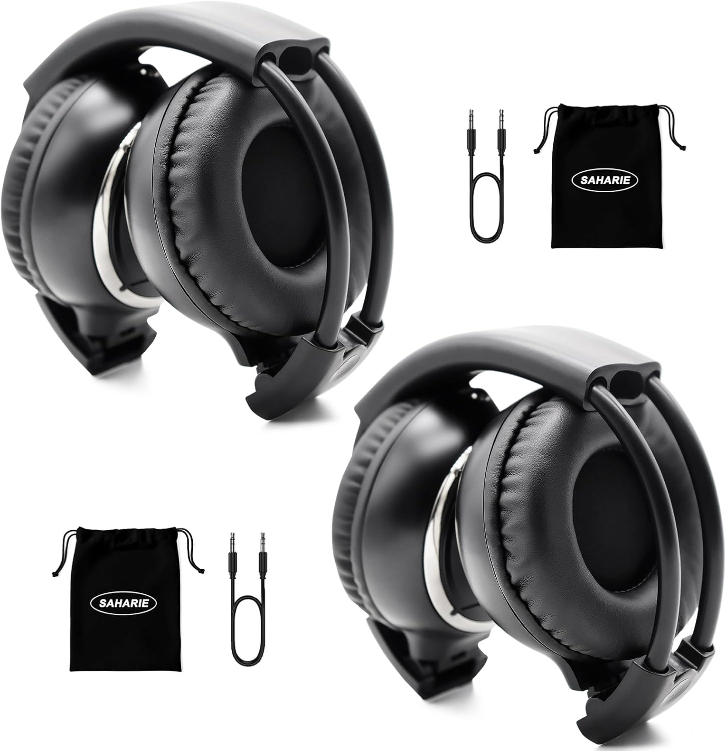 Infrared Headphones for Car DVD - Wireless Comfort for Travel