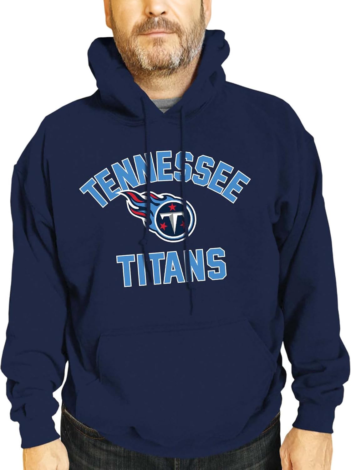 Tennessee Titans NFL Adult Gameday Hooded Sweatshirt for Fans